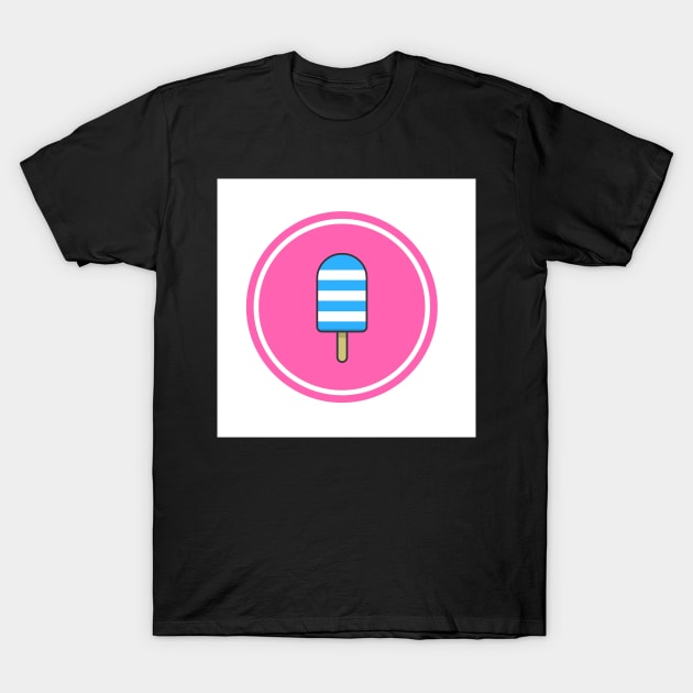 Hot Pink Popsicle Time T-Shirt by greenoriginals